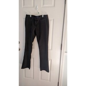 Boden 14L Velour Dark Brown Trousers  Faux Front Pockets